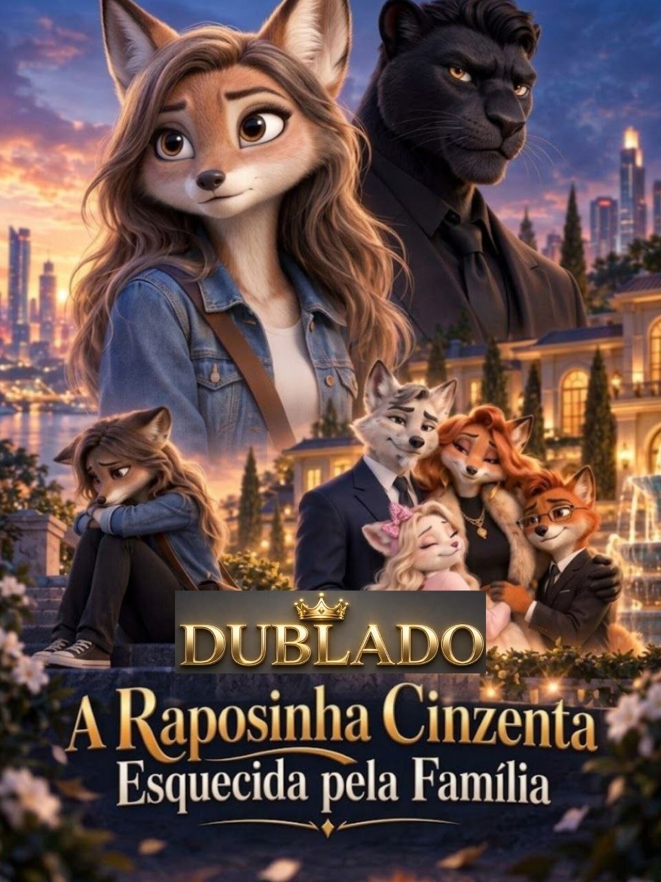 A Raposinha Cinzenta Esquecida Pela Família