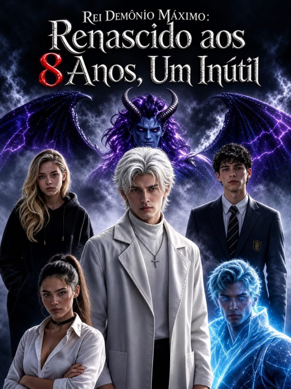 Rei Demônio Máximo: Renascido aos 8 Anos, um Inútil